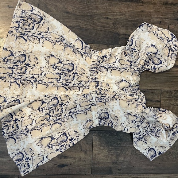 Favlux Snake Print Romper - Picture 4 of 4